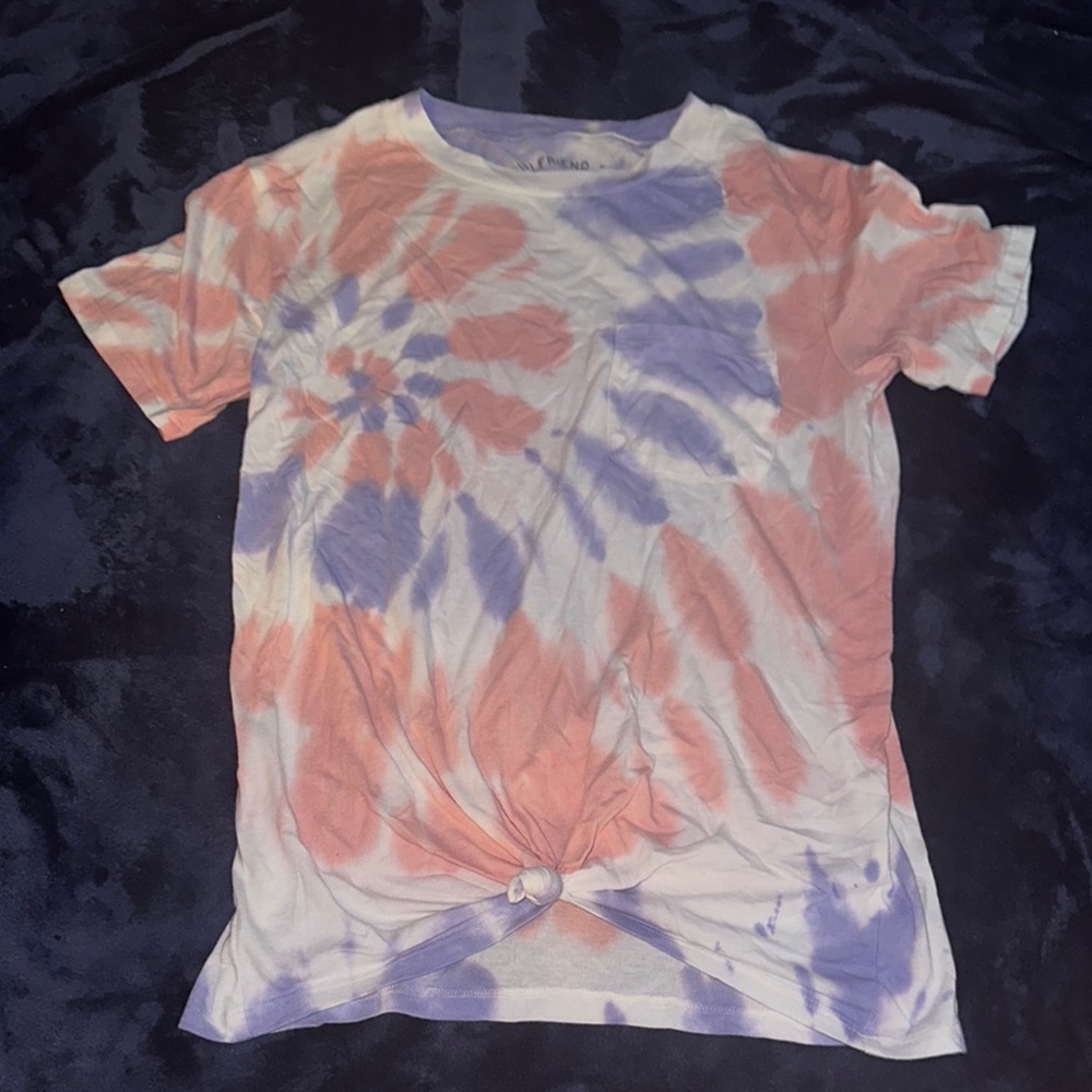 Aeropostale Pastel Tie-Dye Tee